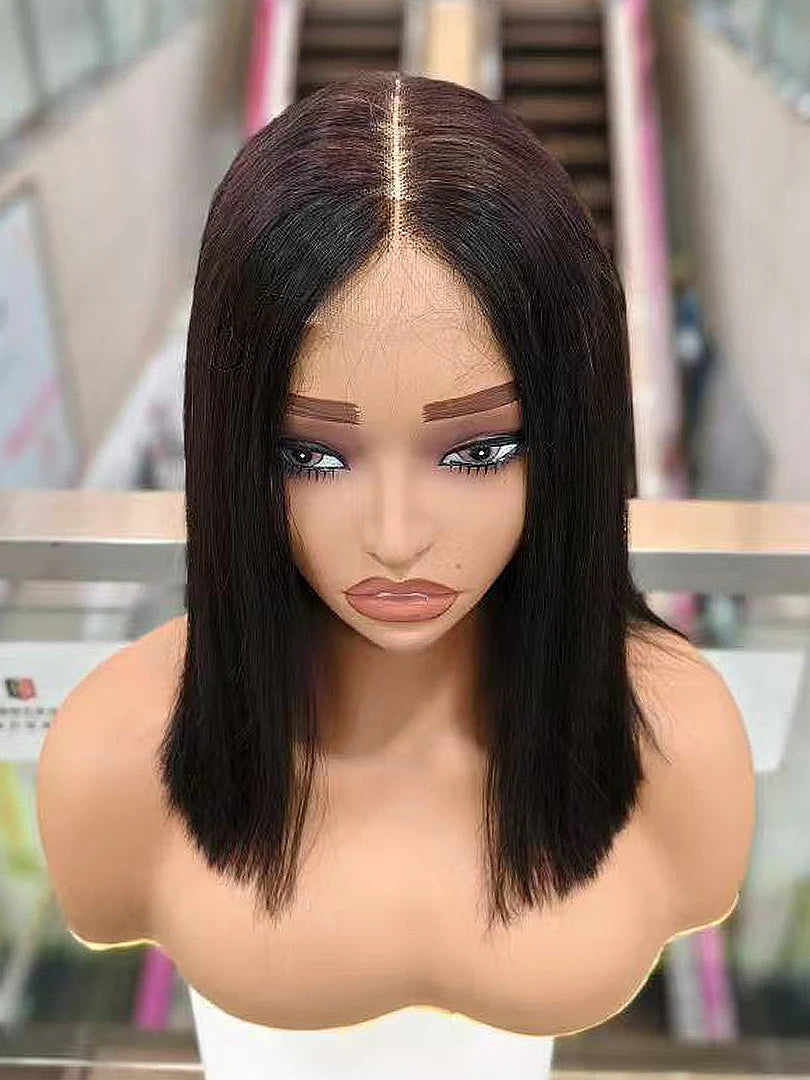 Raw Vietnamese Bone Straight HD Lace Wig – 12-30 Inch