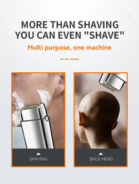 TX5 Pro Metal Electric Shaver for Men – Rechargeable Razor