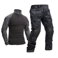 Men’s Tactical Camouflage Combat Suit Set