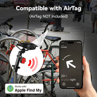 Bicycle Airtag Tracker Bracket Anti-theft Hidden Locator