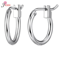 Trendy 925 Sterling Silver Earring Hooks For DIY Jewelry Makings Cubic Zirconia Earring Clasps Accessories