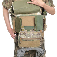 Tactical Utility Molle Pouch Compact EDC Gadget Gear Storage Bag Hunting Vest Plate Carrier Storage Bag Accessory