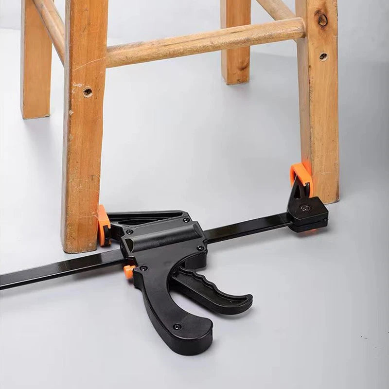 2pcs 4-Inch F Clamp Clips – Quick Ratchet Release Tool Kit