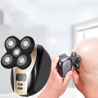5-in-1 Rechargeable Waterproof Men’s Electric Shaver