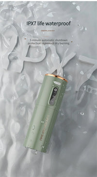 Portable Oral Irrigator – USB Rechargeable Water Flosser