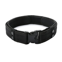 Men’s Tactical Combat Belt – Quick Release Canvas Strap