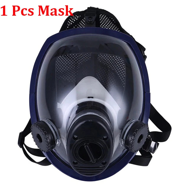 Full Face Gas Mask Respirator with Filter Protection