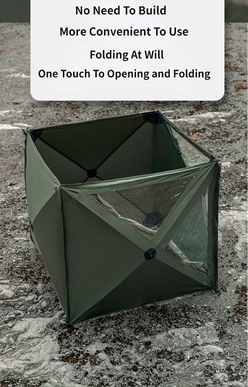 Collapsible Camping Windscreen Stove Wind-Resistant Outdoor