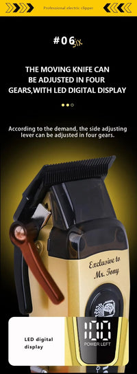 Professional Hair Clipper 11500 RPM Rechargeable KM-90-4