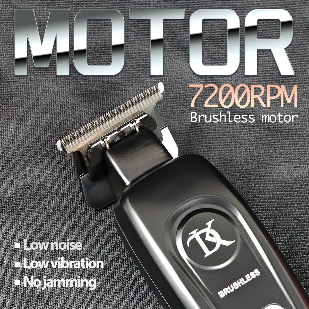 BRDCLIP DK-078 Brushless Hair Trimmer for Men Barber