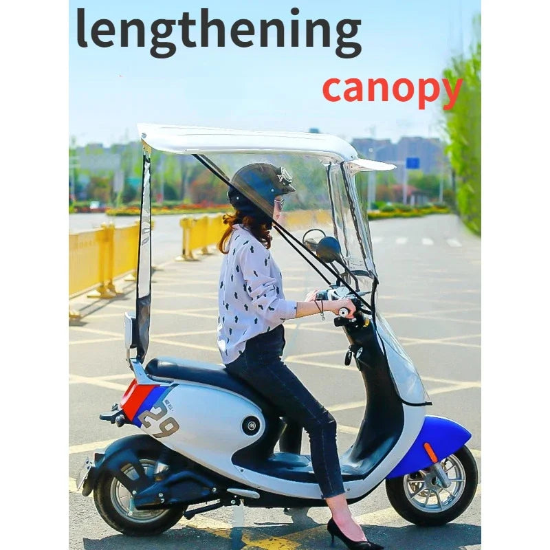 Electric Car & Motorcycle Canopy – Weatherproof Sun Shade