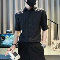 Men’s Business Casual Short Sleeve Shirt