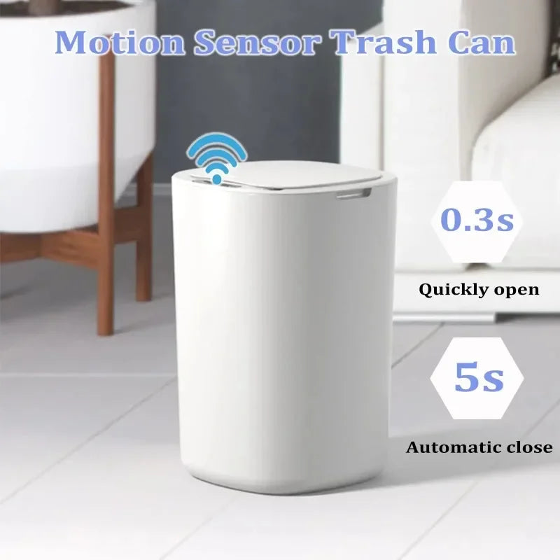 Smart Sensing 12L Automatic Trash Can – Electric Kitchen Bin