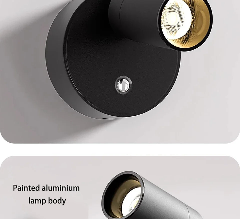 Xiaomi Youpin LED Lamp Household Magnetic Wall Lamp Wireless Rechargeable Movable No Punching Bedroom Bedside Reading Lamp NEW