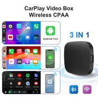 Smart CarPlay AI Box – Android 13 Wireless Auto TV