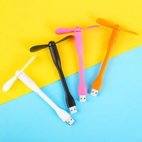 Mini USB Flexible Fan – Portable Cooling Fan for Laptop & Power Bank