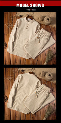 Men’s Cotton Suit Set