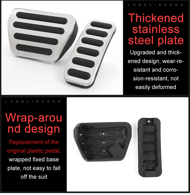 Porsche Cayenne 2019–2024 Accelerator & Brake Pedal Covers