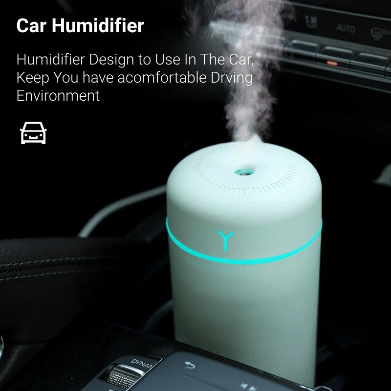 420ML Portable Mini USB Cool Mist Humidifier