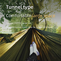 Camping Hammock with Mosquito Net Outdoor Garden Leisure