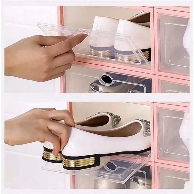 Transparent Drawer Shoe Storage Box – Ladies & Kids