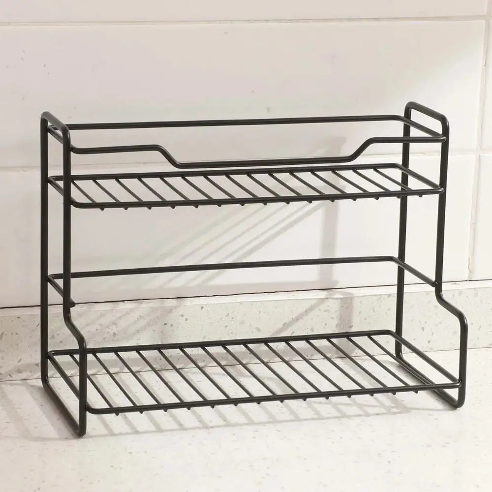 Double-Layer Kitchen Organizer Shelf – Waterproof Sink Storage