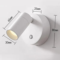 Xiaomi Youpin LED Lamp Household Magnetic Wall Lamp Wireless Rechargeable Movable No Punching Bedroom Bedside Reading Lamp NEW