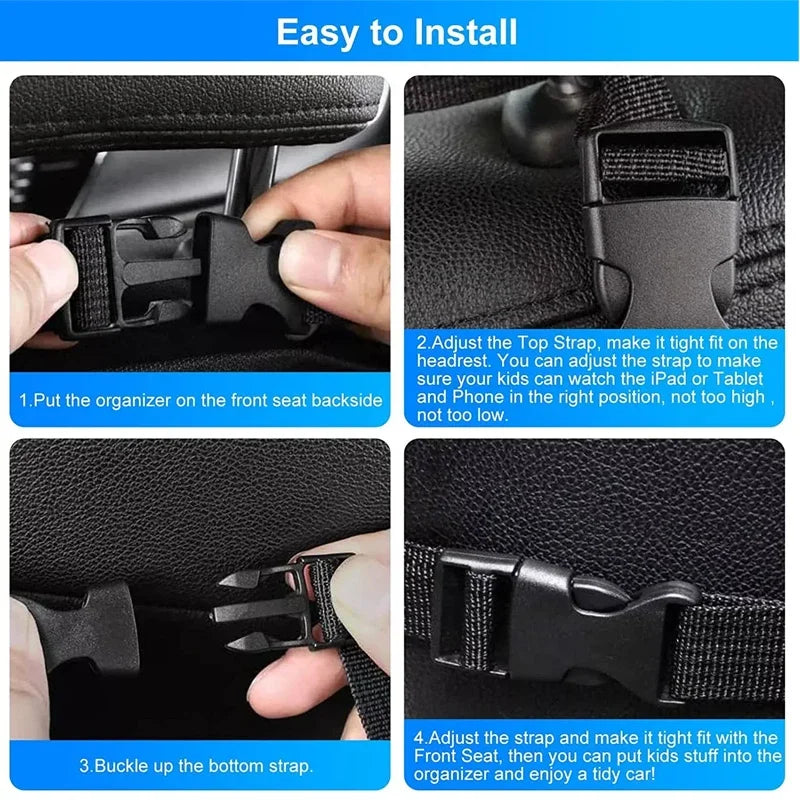 Car Seat Back Protector Kids Anti-Kick Waterproof Mat