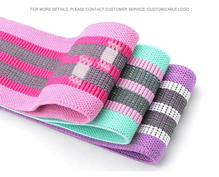 Resistance Bands for Legs & Hips – Fitness Cloth Expanders