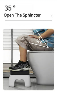 Portable Non-Slip Toilet Squatting Stool for Adults