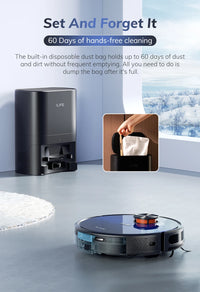 T10s Robot Vacuum with Auto-Empty Station