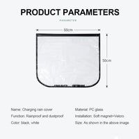 Magnetic EV Charger Port Cover – Waterproof & Dustproof