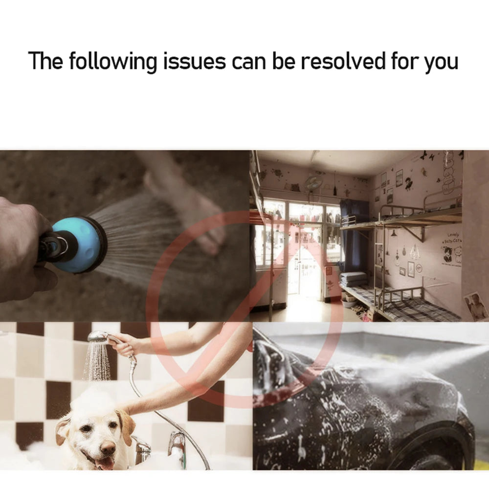 Rechargeable Handheld Camping Shower Portable Electric