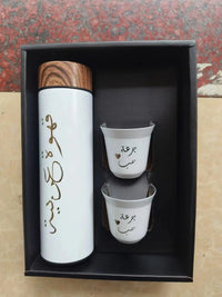 Camping Coffee Mugs Set Portable Metal Travel Cups