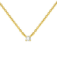 Canner 925 Silver Zircon Pendant Necklace Women’s Jewelry