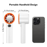 3000mAh Handheld Mini Fan USB Rechargeable Portable