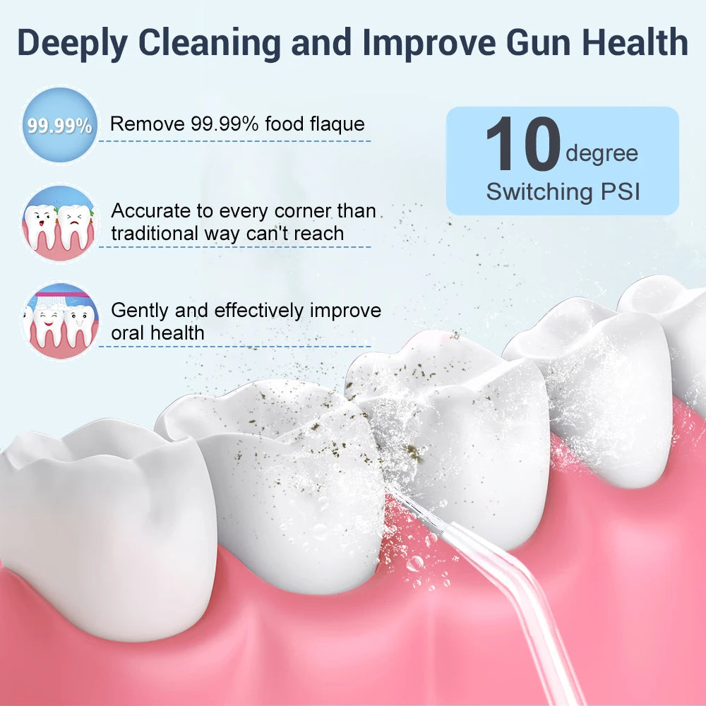 600ML Electric Oral Irrigator Water Flosser