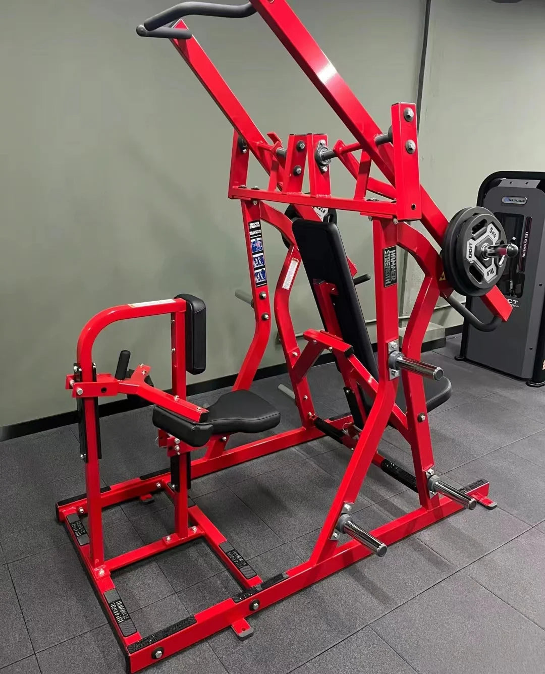 Seated Dip Tricep Machine Plate-Loaded Gym Equipment