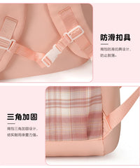 2025 New - Style Schoolbag for Primary School Girls, Suitable for Grades 1, 3 to 6, Child-Friendly, Load-Reducing and Spine