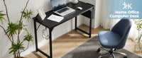 Modern Computer Desk with Side Bag & Headphone Hook