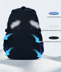New Elementary School Students Schoolbag Boys 1-3-6 Grades 6-12 Years Old Lightweight Leisure CHILDREN'S Shoulder Bag Large Capa