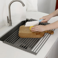 Multifunctional Kitchen Sink Organizer Dishwashing Mat