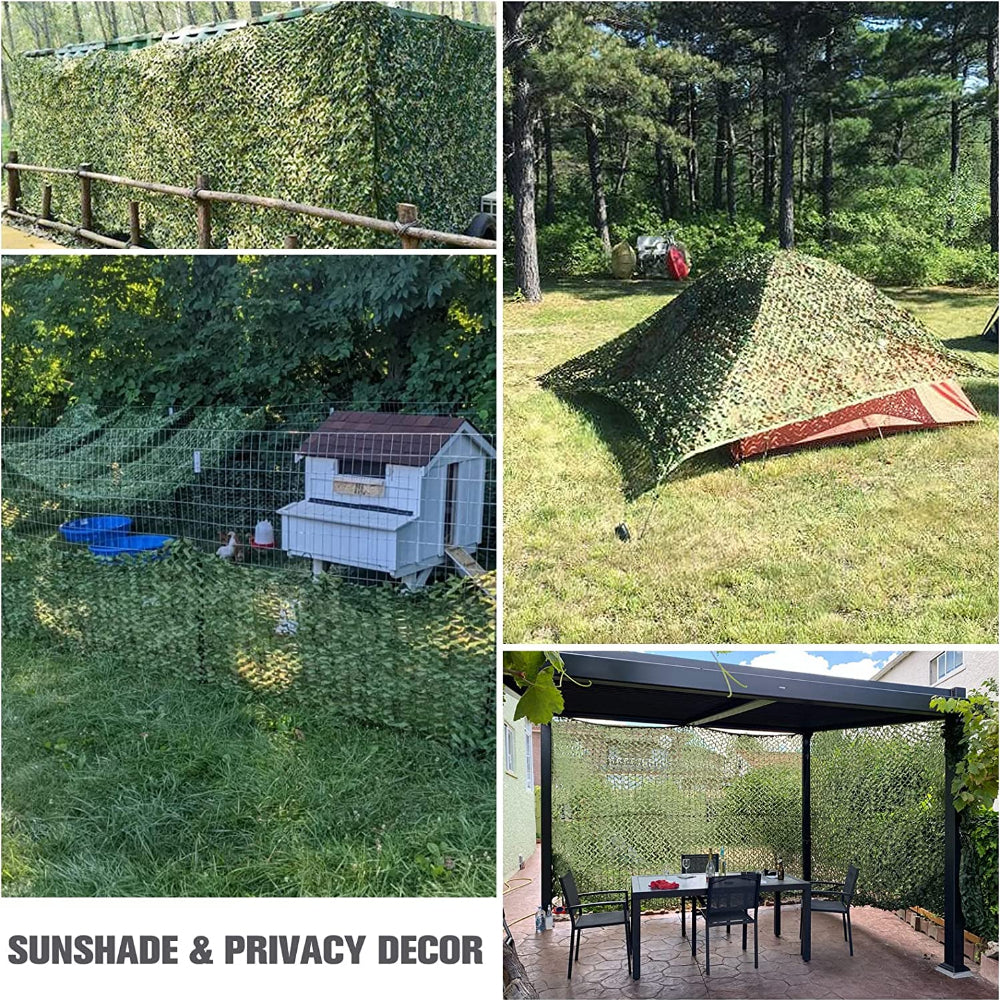 Camo Netting Woodland Hunting Sunshade Mesh