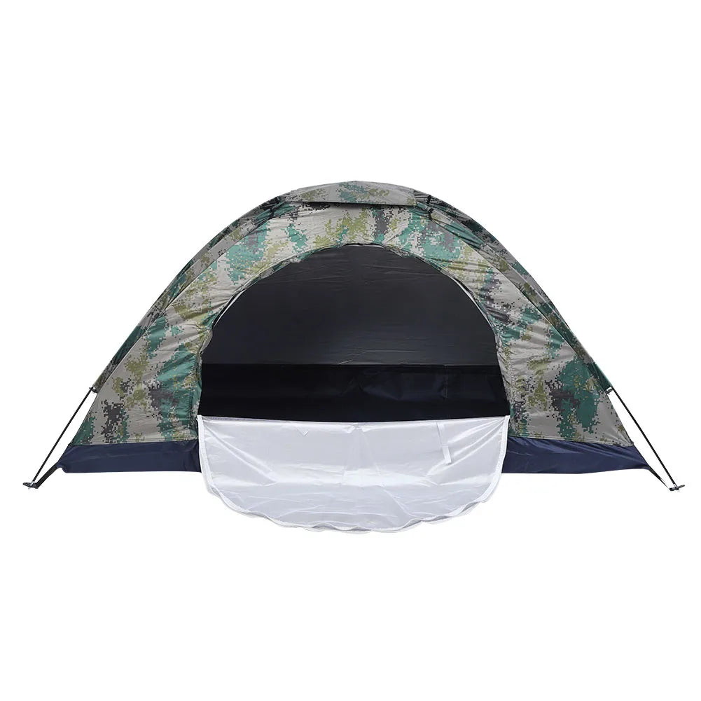 Single-Person Camping & Fishing Tent Windproof Canvas