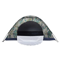 Single-Person Camping & Fishing Tent Windproof Canvas