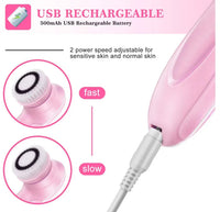 Electric Facial Cleansing Brush – Spin Exfoliating Cleanser