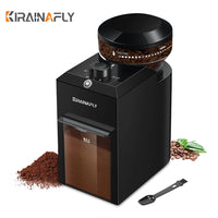 Electric Burr Coffee Grinder – 28 Settings, 2–12 Cups