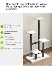 Plant Stand Household Multi-layer Plants Shelves Environment protection Flower Pot Holder Plant Rack Shelves Balcony Flower Rack