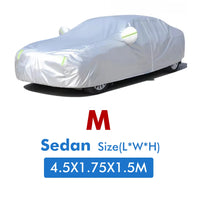 Universal Car Snow & Dust Cover Outdoor Protection