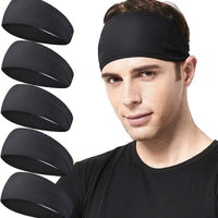 Elastic Yoga Headband Sweatband for Men & Women Sports